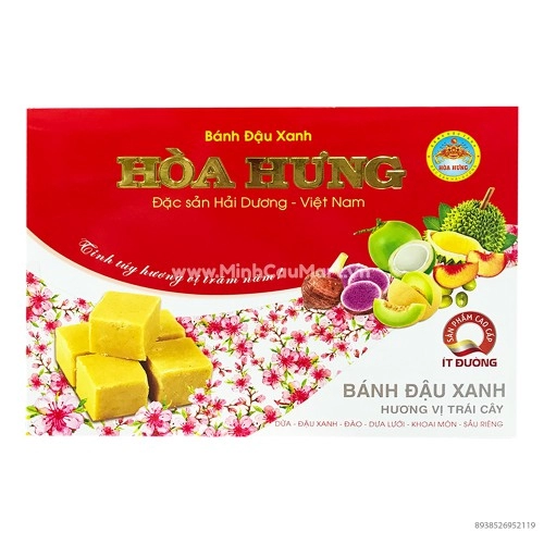 Bánh Đậu Xanh Hoà Hưng 450g Bánh Đậu Xanh Hoà Hưng 450g